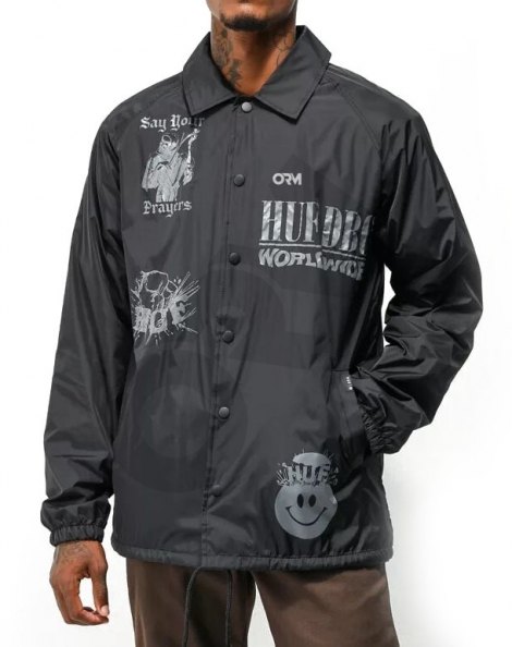 Men Sports Coach Jacket
